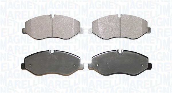 MAGNETI MARELLI Brzdové doštičky/platničky 363916061281 363916061281 MAGNETI MARELLI Platničky Mercedes-Benz lacné