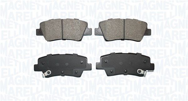 MAGNETI MARELLI Bromsbelägg 363916061289 KIA bromsbelägg sport MAGNETI MARELLI 363916061289