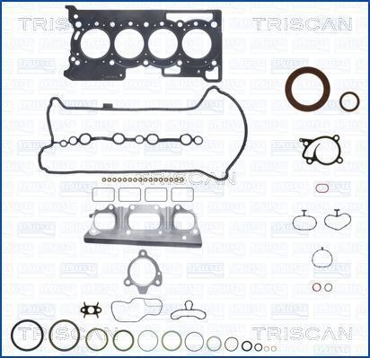TRISCAN Motor pakking, complete set 598-1061 Carterpakking set TRISCAN DACIA 598-1061