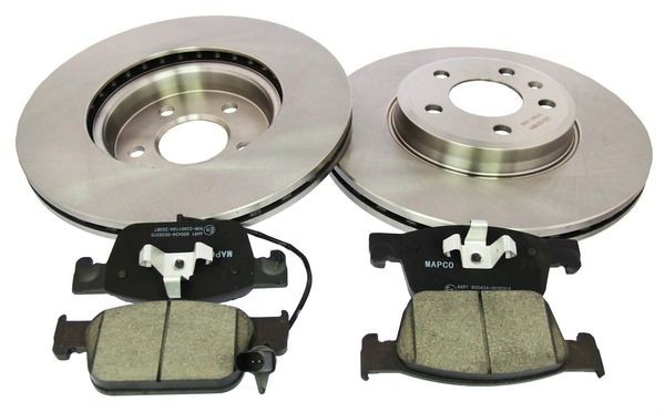 MAPCO Bremseskiver og -klosser 47032 MAPCO 47032 Bremsekit Audi 100 C4 pris