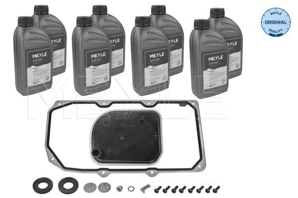 MEYLE Kit de mudança de óleo de caixa automática 014 135 0214/XK MEYLE 014 135 0214/XK originais Conjunto de peças, mudança de óleo, caixa de vel. automática W169 custo
