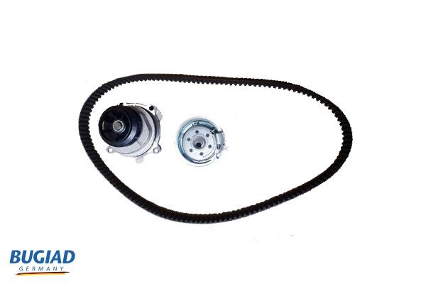 BUGIAD Vodné čerpadlo + sada ozubeného remeňa BTB56530 Rozvodová sada BUGIAD Volkswagen CADDY BTB56530