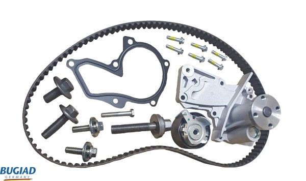 BUGIAD Vodné čerpadlo + sada ozubeného remeňa BTB56535 Vodné čerpadlo + sada ozubeného remeňa BUGIAD KUGA BTB56535 lacné