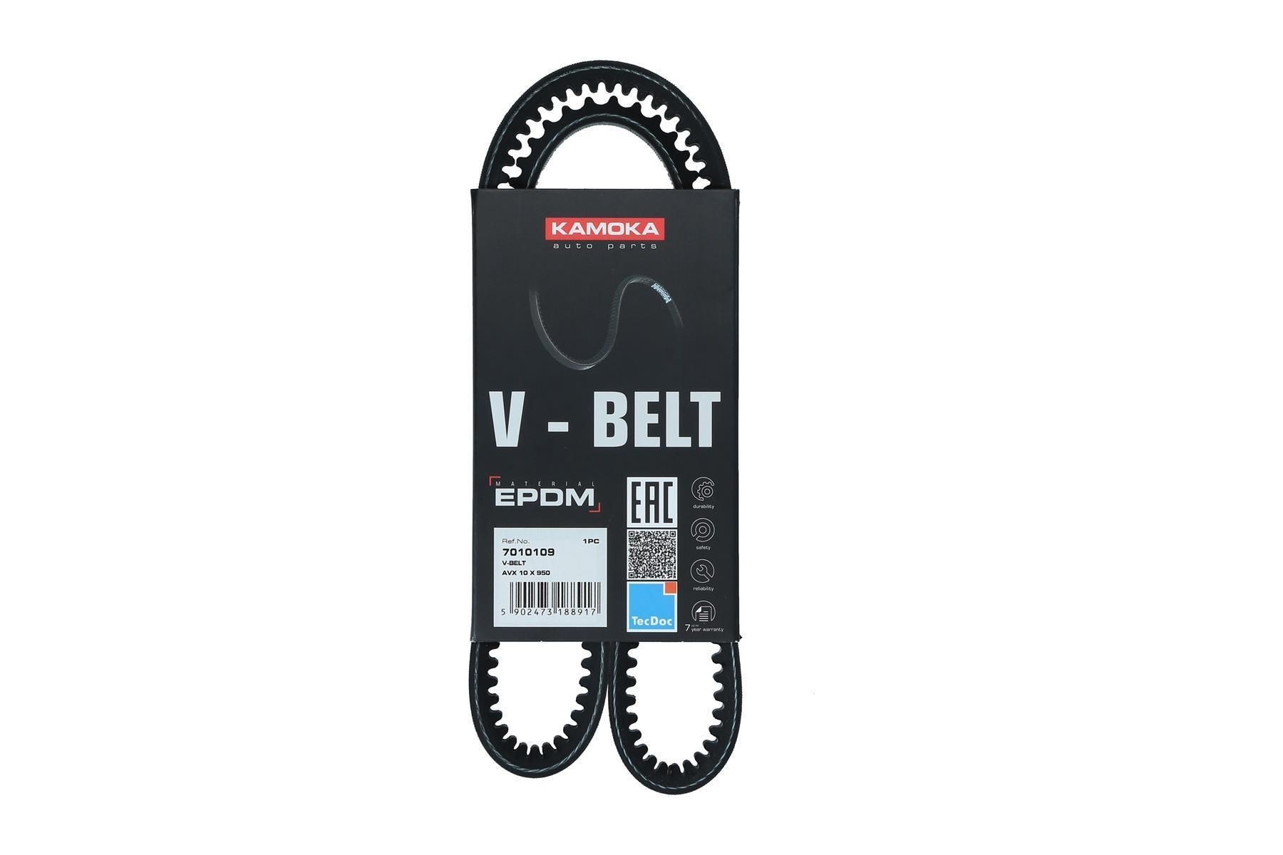 KAMOKA V-riem 7010109 KAMOKA 7010109 V-riem Fabia II Hatchback (542) prijs