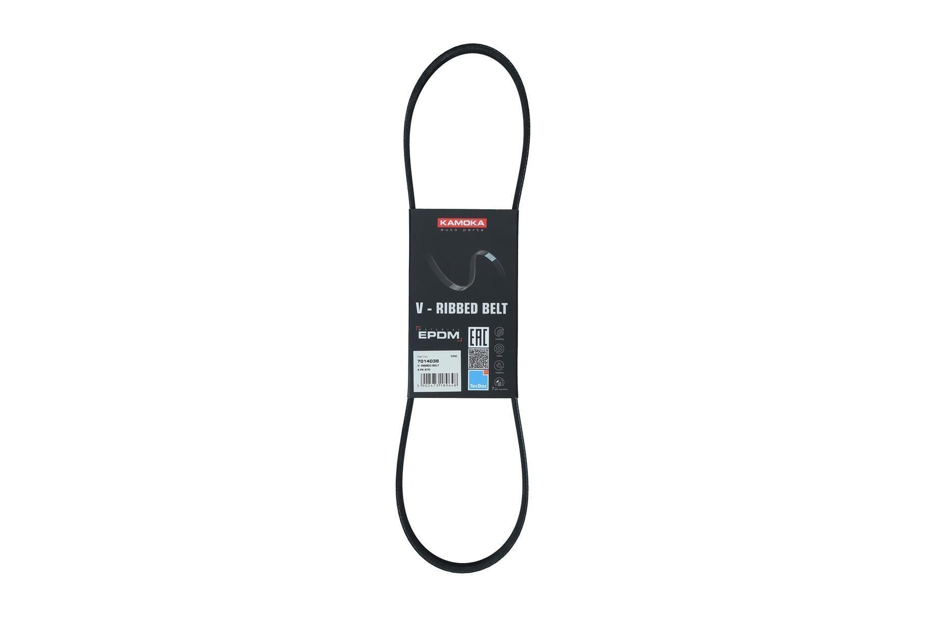 KAMOKA Serpentine belt 7014038 HONDA LEGEND KAMOKA serpentine belt 7014038