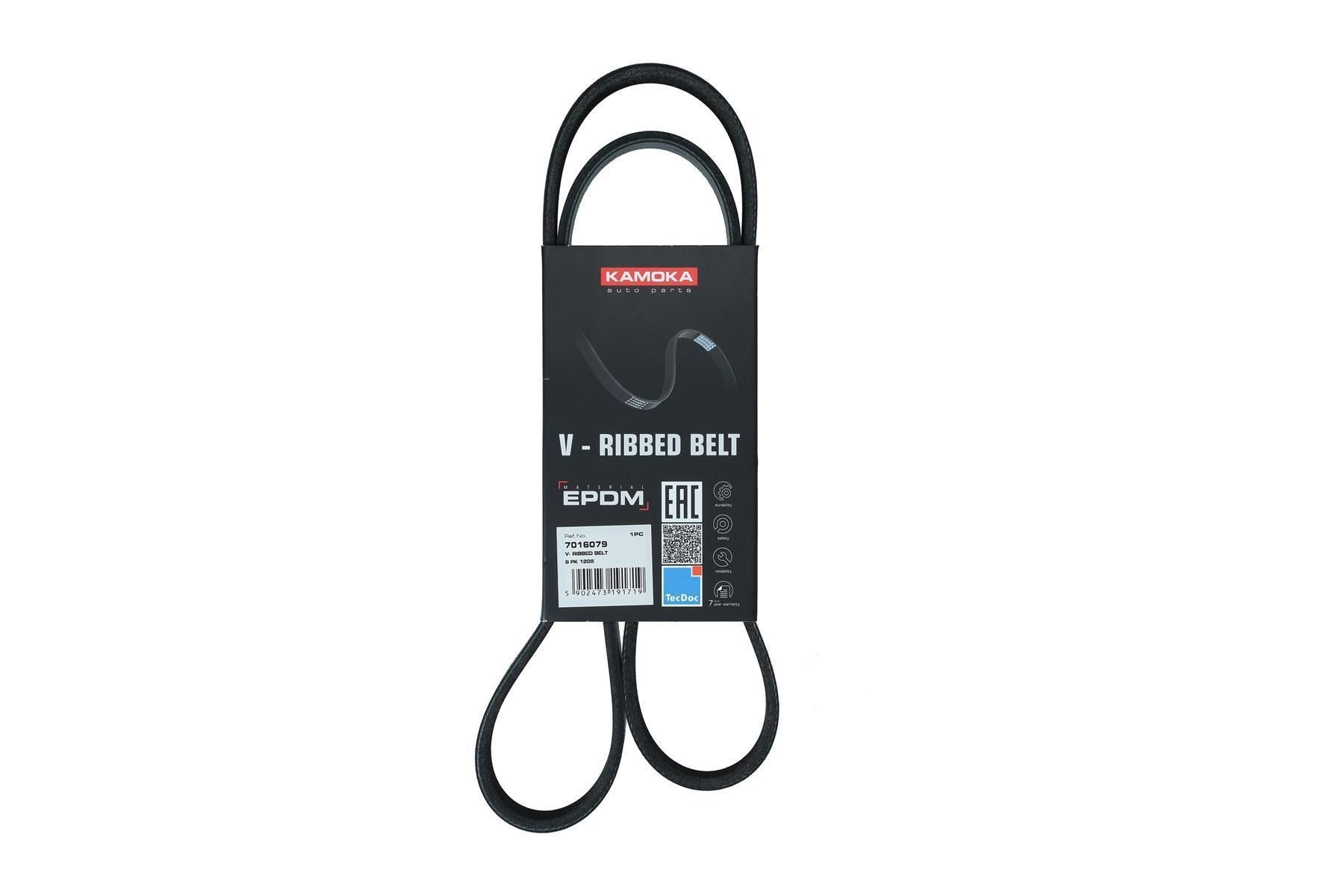 KAMOKA Serpentine belt 7016079 RENAULT KAMOKA aux belt 7016079