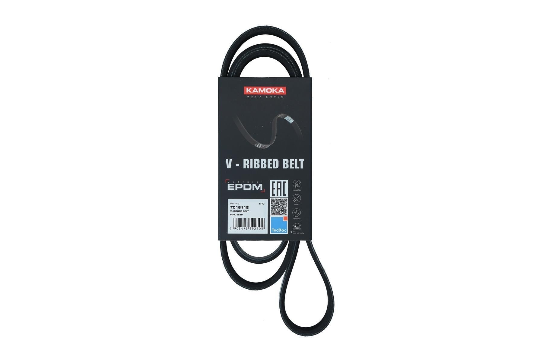 Courroie Poly-V KAMOKA 7016118 KAMOKA 7016118 Courroie d'accessoire Mitsubishi L 200 2018