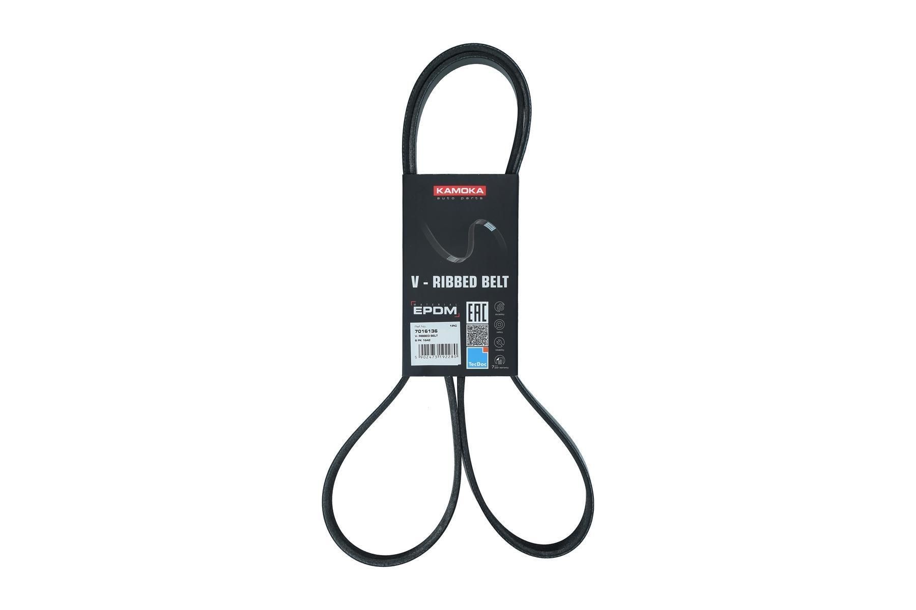 KAMOKA Ιμάντας poly-V 7016136 KAMOKA 7016136 Ιμάντας δυναμό Subaru Outback 2 τιμες