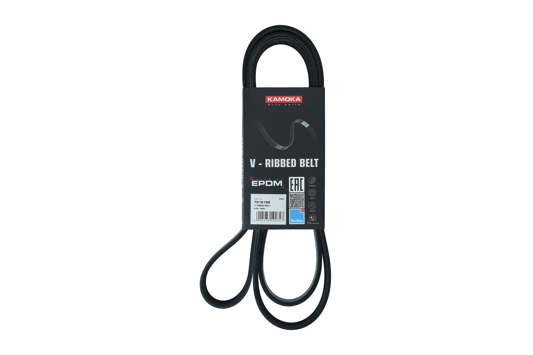 KAMOKA Ozubený klinový remeň 7016182 KAMOKA 7016182 Ozubený klinový remeň Scorpio Mk2 Sedan (GFR, GGR) cena