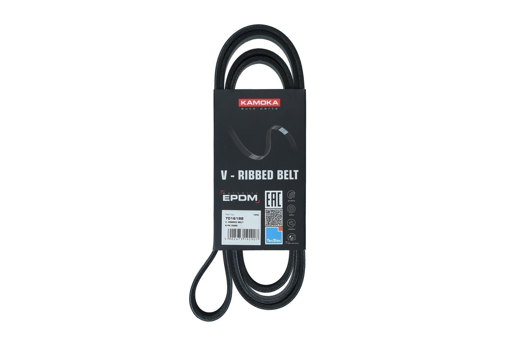 KAMOKA Ozubený klinový remeň 7016198 Ozubený klinový remeň KAMOKA Rad 5 7016198 lacné