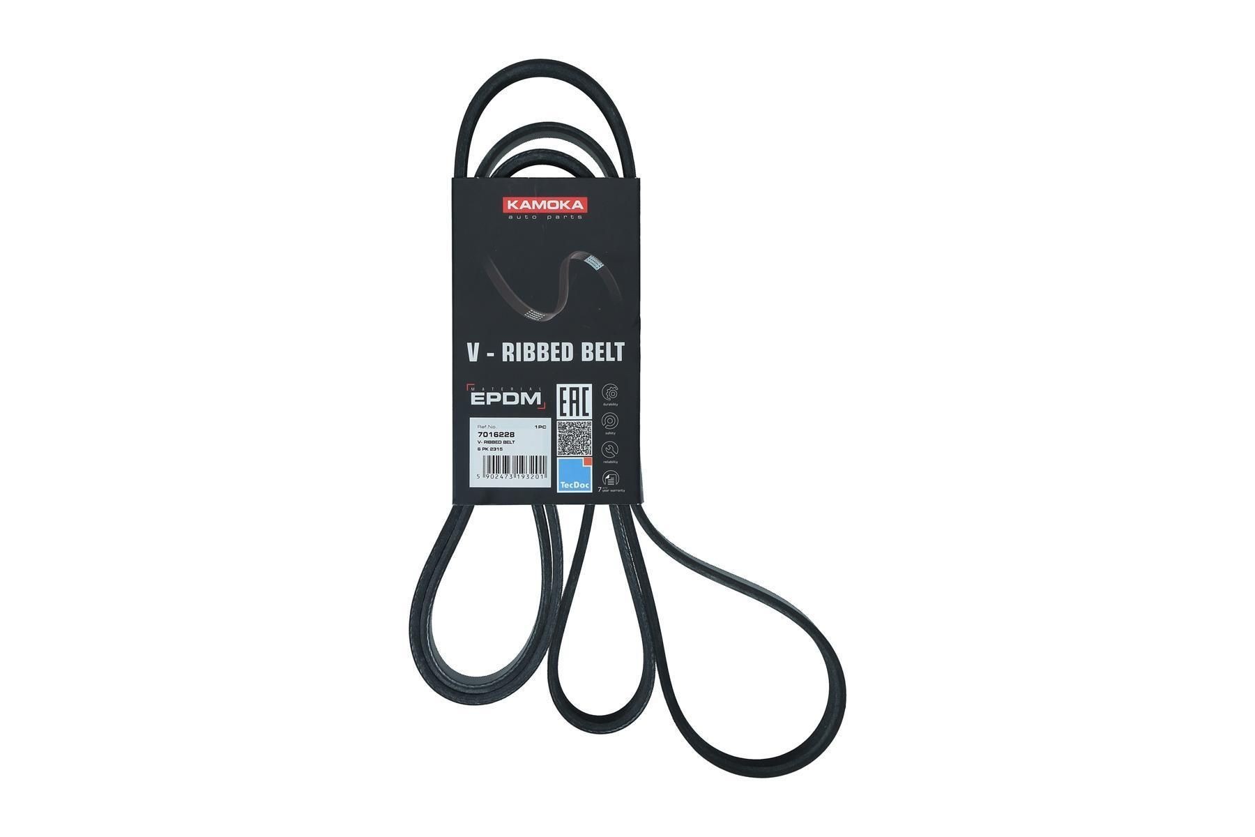KAMOKA Courroie Poly-V 7016228 KAMOKA 7016228 d'origine Courroie Poly V Jaguar XK Coupe coût