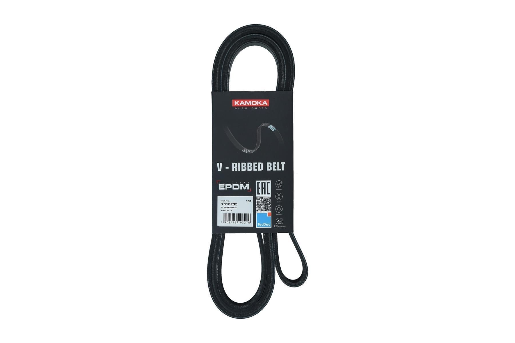 KAMOKA Courroie Poly-V 7016235 7016235 Courroie trapézoïdale à nervures SAAB 9-3 KAMOKA