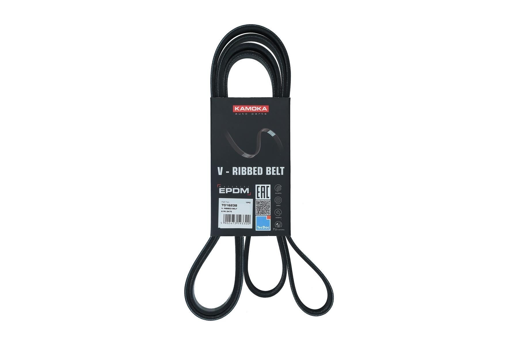 KAMOKA Multiriem 7016238 Ketting HYUNDAI ix55 (EN): Multiriem KAMOKA 7016238