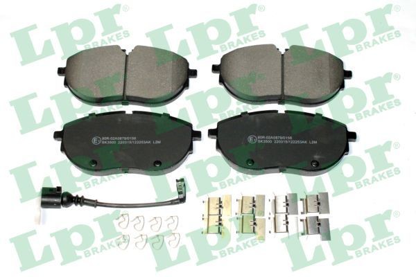 LPR Bremseklosser 05P2253AK Sportsbremseklosser LPR JETTA 05P2253AK billige