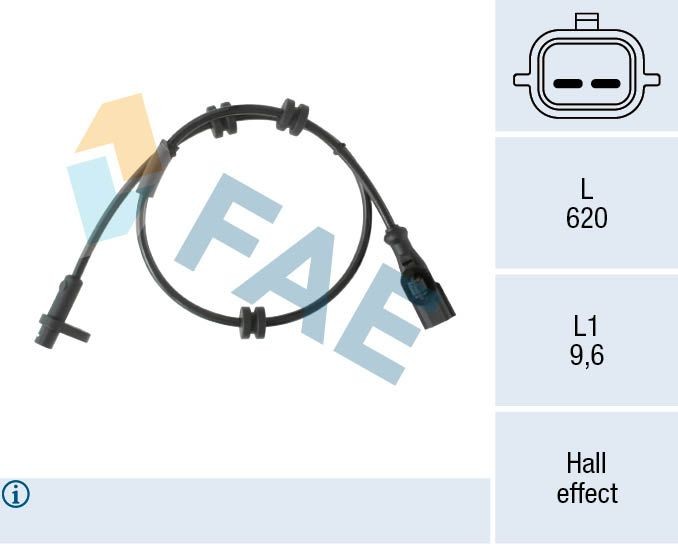 FAE Andur, rattapöörete arv 78553 78553 FAE ABS andur Jeep odav