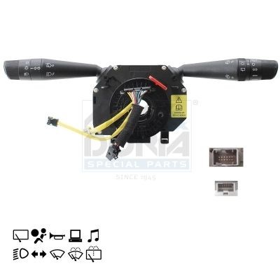 MEAT & DORIA Ohjausakselin kytkin 23001E MEAT & DORIA 23001E Ohjausakselin kytkin FIAT Stilo Multi Wagon (192) 2.4 20V (19245ZO) 167 hv 2006