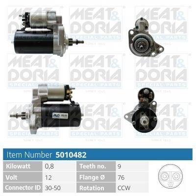 MEAT & DORIA Anlasser 5010482 MEAT & DORIA 5010482 ROVER MAESTRO Anlasser Preis