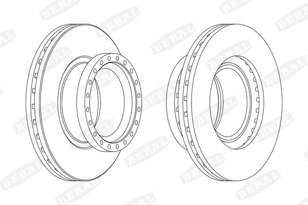 BERAL Piduriketas BCR157A BCR157A BERAL Sport pidurikettad Subaru odav