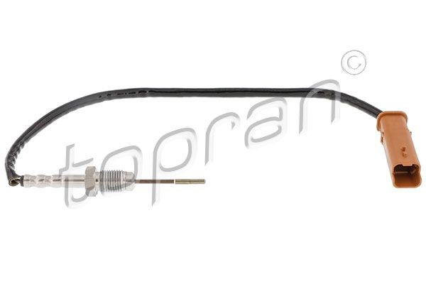 Sensore, Temperatura gas scarico TOPRAN 638 590 TOPRAN 638 590 Sonda temperatura gas di scarico PEUGEOT 206 2010