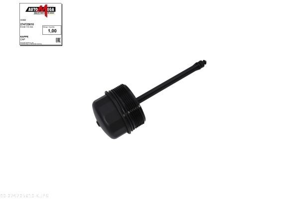 AUTOMEGA Vāks, Eļļas filtra korpuss 274725610 Eļļas filtra korpuss / -blīve FIAT AUTOMEGA 274725610