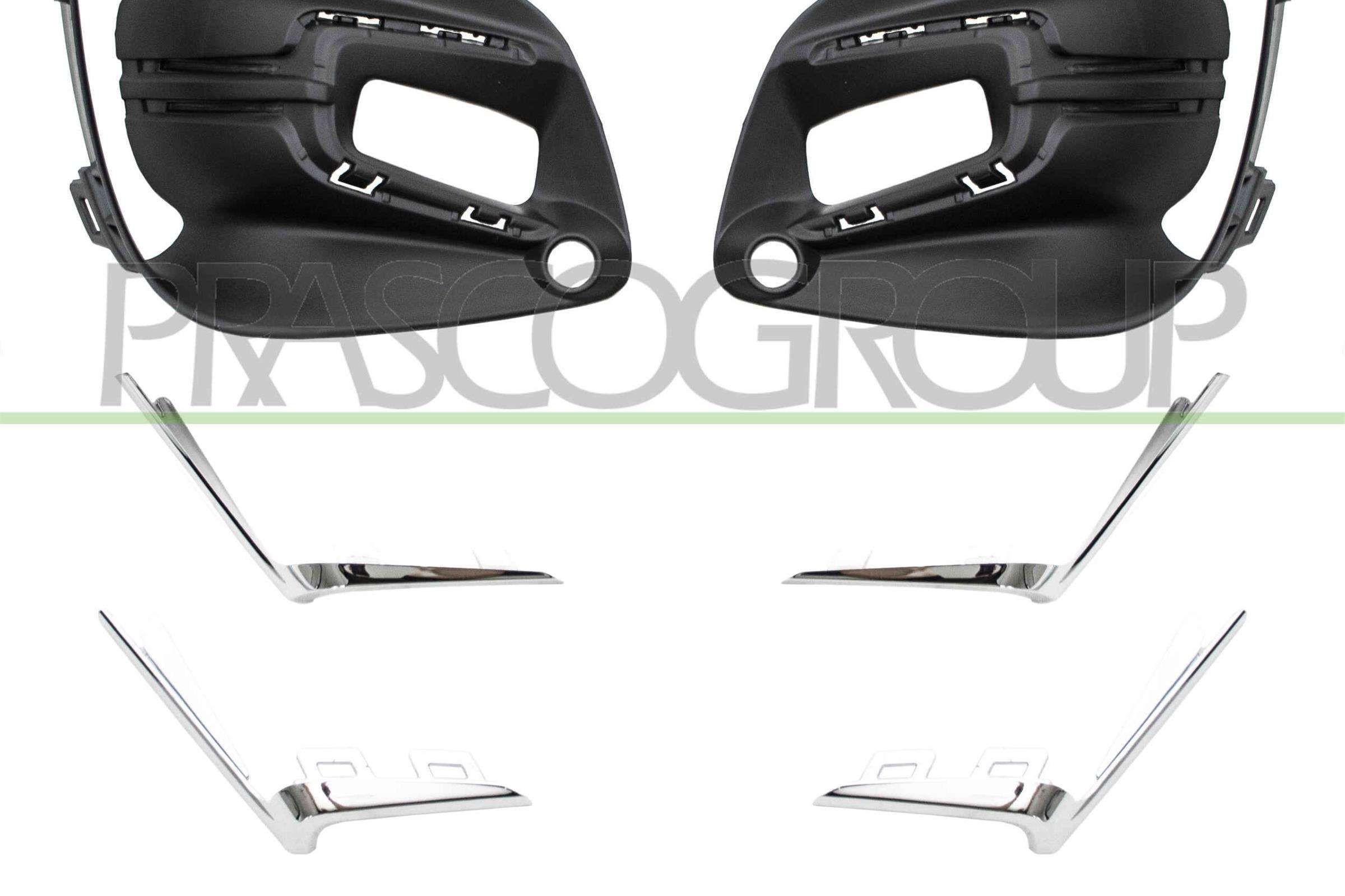 PRASCO Bumper grill RN3322125 PRASCO RN3322125 Bumper grill RENAULT Kangoo III Van Blue dCi 115 (KJAC) 116 hp 2023