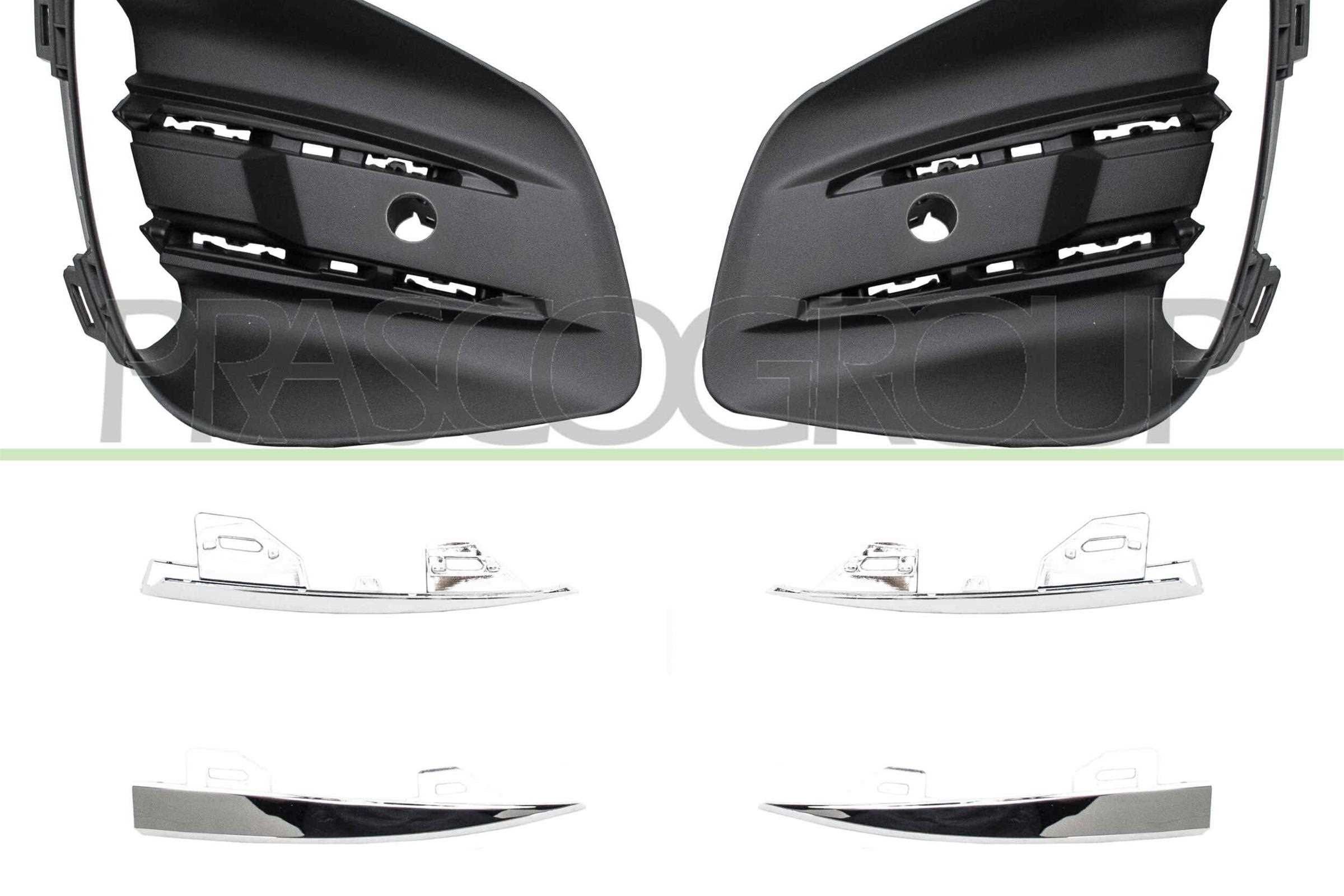 PRASCO Grille de ventilation, pare-chocs RN3322145 RN3322145 Grille prise air inférieure RENAULT TRAFIC PRASCO