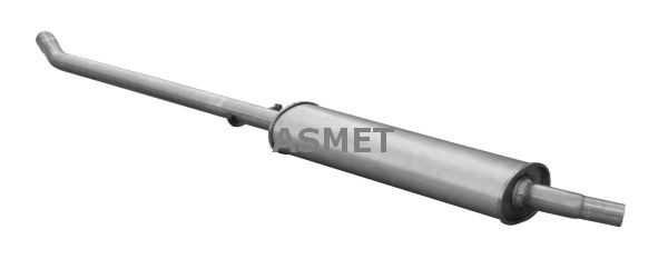 Μεσαίο σιλανσιέ ASMET 10.136 ASMET 10.136 Μεσαίο καζανάκι εξάτμισης DACIA DUSTER 2010