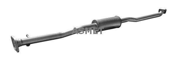 ASMET Uitlaat middendemper 25.018 25.018 Middendemper SUZUKI SWIFT ASMET