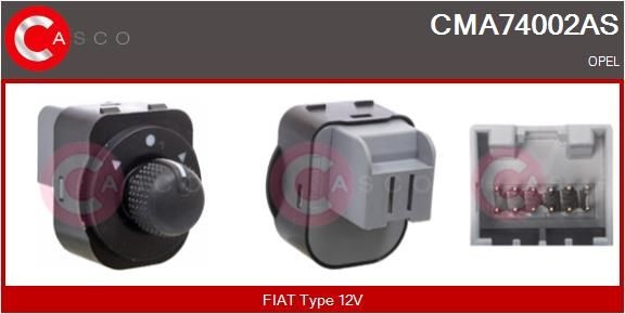 CASCO Strömställare, spegelinställning CMA74002AS CMA74002AS CASCO spegeljustering VW PASSAT