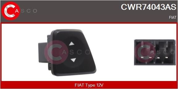 CASCO Raam schakelaar CWR74043AS CWR74043AS CASCO Raam schakelaar Fiat 312 prijs