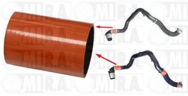 MI.R.A. Laadluchtslang 16/4488 Turboslang OPEL MI.R.A. 16/4488