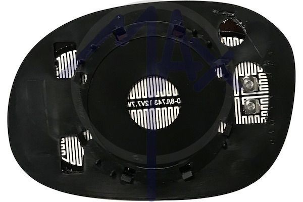 Vetro specchio, specchio esterno MAX MCT311-R MAX MCT311-R Vetro specchio retrovisore Peugeot 1007 2008