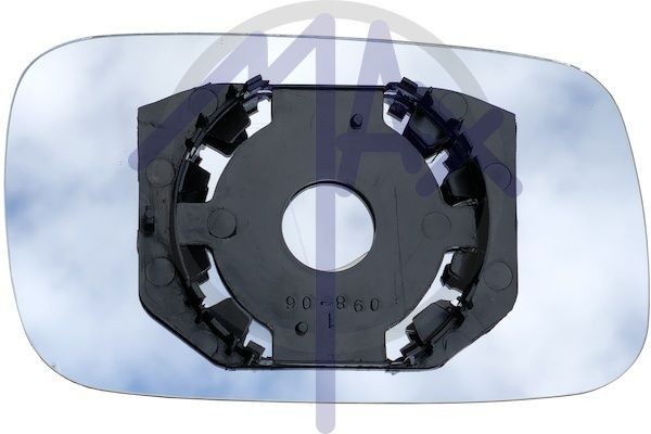 MAX Speilglass, ytterspeil MVW182-L MAX MVW182-L Sidespeilglass VW Caddy 2 Pickup pris