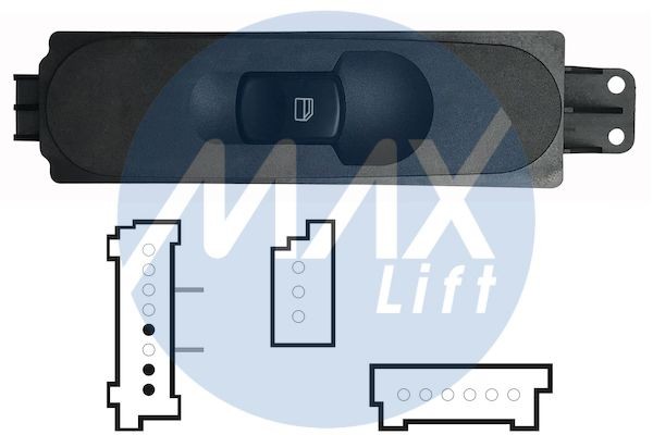 MAX Fensterheberschalter SMB120 SMB120 MAX VW Crafter Bus Fensterheber-Schalter Preis