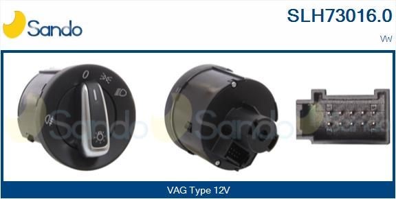 SANDO Slēdzis, Priekšējās gaismas SLH73016.0 Lukturu slēdzis SANDO S Klase SLH73016.0 lēti