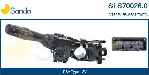 SANDO Interruttore lampeggiatore SLS70026.0 SLS70026.0 costo Devioluci CITROËN BERLINGO SANDO