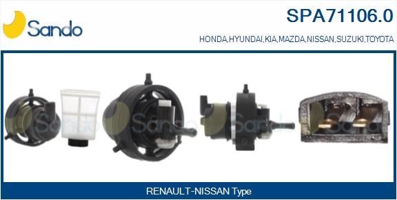SANDO Degvielas sūknis SPA71106.0 SPA71106.0 Degvielas sūknis MAZDA 3 SANDO