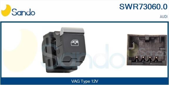SANDO Raam schakelaar SWR73060.0 SWR73060.0 Raam schakelaar SANDO AUDI Q5