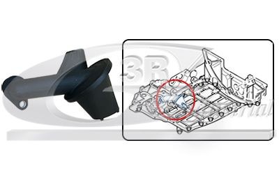 3RG Sugerør, oljepumpe 84253 Sugerør oljepumpe 3RG Fiat PANDA 84253