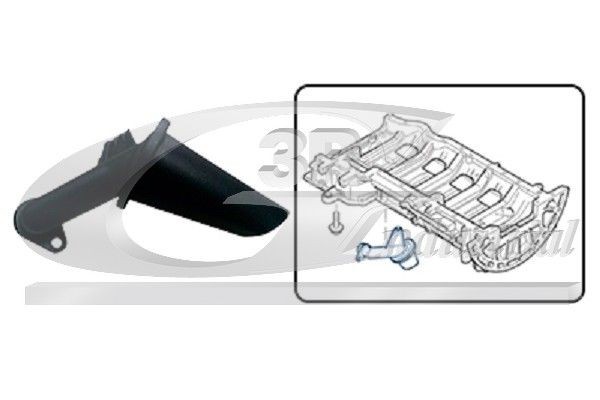 3RG Collettore d'aspirazione, Pompa olio 84304 84304 Tubo aspirazione olio 3RG RENAULT CLIO costo
