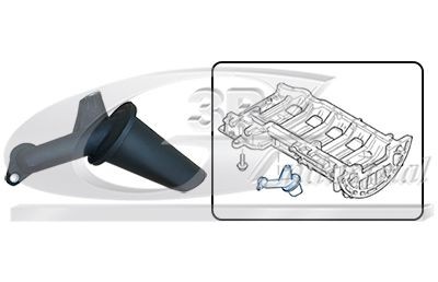 3RG Ieplūdes caurule, Eļļas sūknis 84305 3RG 84305 Ieplūdes caurule, eļļas sūknis Land Rover Discovery LA cena