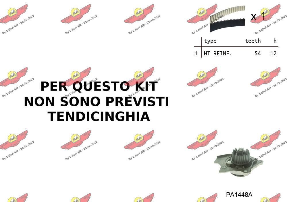 AUTOKIT Kit cinghia distribuzione, pompa acqua 04.5B05PA 04.5B05PA Kit cinghia di distribuzione AUTOKIT AUDI Q2 costo
