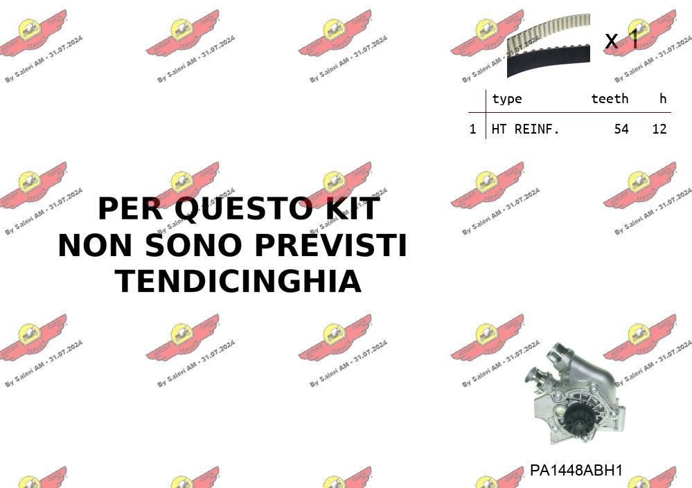 AUTOKIT Veepump + hammasrihmakomplekt 04.5B05PA3 Hammasrihma komplekt AUTOKIT Audi A3 04.5B05PA3