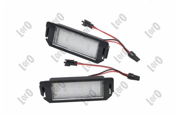 ABAKUS Nummerpladelys L19-210-0006LED ABAKUS L19-210-0006LED originale Hyundai Coupe RD Nummerpladelys hvad koster