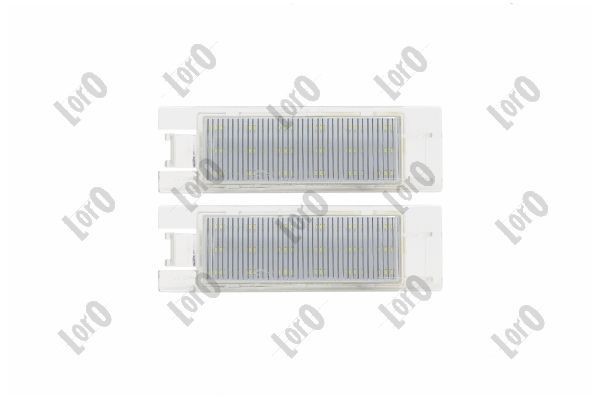 ABAKUS Luce targa L23-210-0003LED ABAKUS L23-210-0003LED Luce targa MERCEDES-BENZ Classe E originali