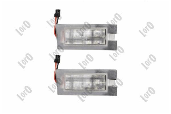 ABAKUS Nummerskyltsbelysning L23-210-0004LED Glödlampa skyltbelysning JEEP ABAKUS L23-210-0004LED