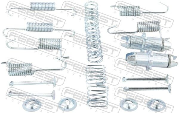 FEBEST Toebehoren, parkeerremschoen 1204-TUC4WDR-KIT 1204-TUC4WDR-KIT Toebehoren remschoen HYUNDAI ix35 FEBEST