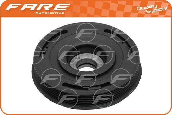 FARE SA Poulie damper (vilebrequin) 2928 2928 Poulie de vilebrequin PEUGEOT 208 FARE SA