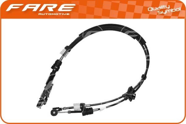 FARE SA Kabel, manuel gearkasse 31819 Gearskiftekabel FARE SA Seat TOLEDO 31819
