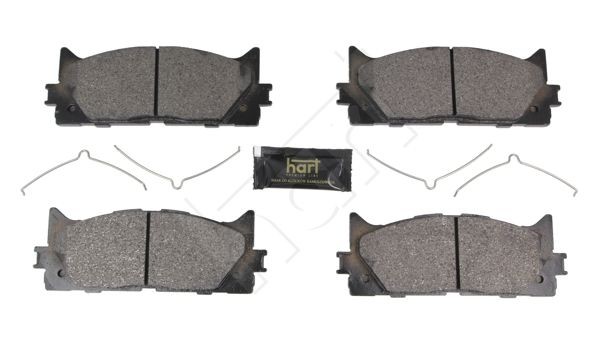 HART Kit pastiglie freni 261 741 261 741 costo Pastiglie dei freni TOYOTA LAND CRUISER HART